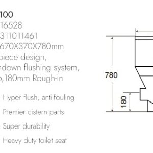 Close Couple Toilet Half Set