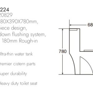 Toilet WC-6224 130020829
