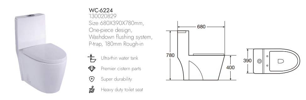 Toilet WC-6224 130020829