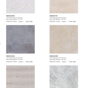 400x400mm wall tile box (select the code)