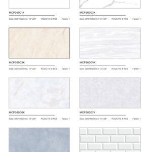 300x600mm wall tile box