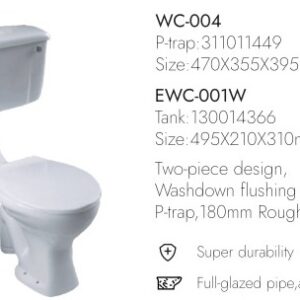 Economic English Toilet Half